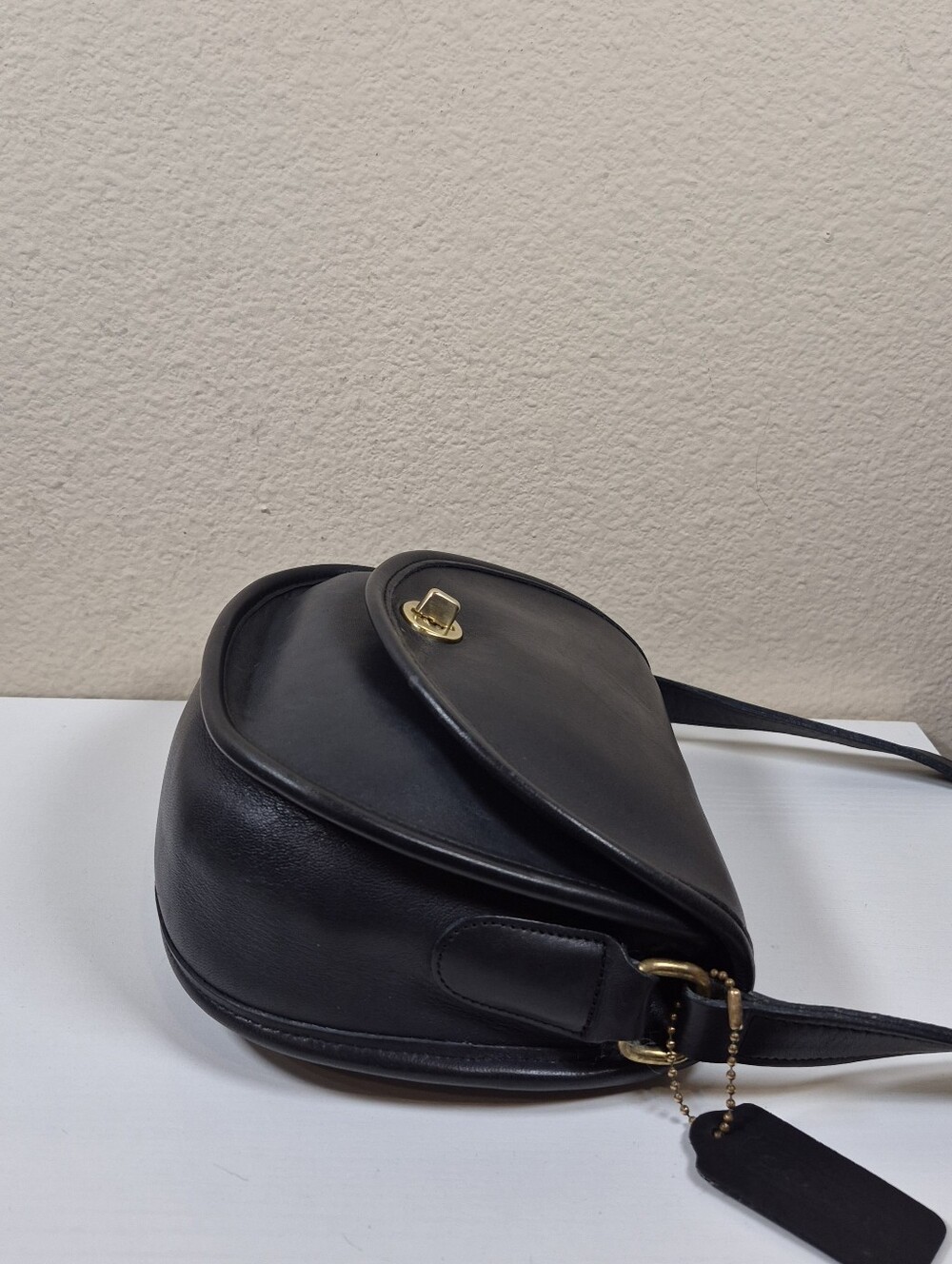 Vintage Coach Navy Watson Bag #9981 - Picture 4 of 15